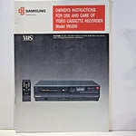 Samsung Model VR2310 Owner's Instruction Manual Video Cassette Recorder Vhs Used. Price: $29.95.
