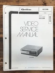 Quasar Vcr Service Manual *original* Unspecified. Price: $19.97.