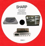 1 Pc Sharp Service Manual Audio Video Dvd Of 4 Brand. Price: $19.00.