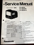 Panasonic PV-M939-K PV-M949W Service Manual From The Usa **original** Very. Price: $29.99.