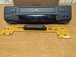 Front Panel Cover And Control Board For Daewoo DV-F28N Vcr Used. Price: $18.00.