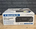 Philips SV2000 4 Head Vcr Hifi Stereo Vhs Player SVA106AT Brand New Open Box Unspecified. Price: $249.99.