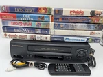 Curtis Mathes Vcr Player CMV41001 With Remote And Movie Vhs Combo Lot Tested Used. Price: $105.95.