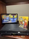 Jvc HR-XVC14BU Dvd Vcr Combo Vhs Player Tested Working No Remote Used. Price: $79.99.