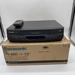 Panasonic Omnivision Vcr PV-8451 Blue Line Vintage Vhs Player Recorder (read) Used. Price: $99.99.