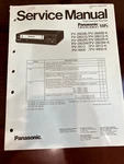 Panasonic PV-2800B PV-2801G PV-2802R PV-2812 PV-4800 Service Manual **original** Very. Price: $29.99.