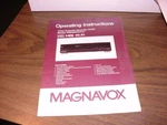 Vintage Magnavox VR9965AT01 - Vhs Vcr Owner's Manual Instruction Booklet Very. Price: $18.85.