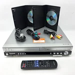 Panasonic DMR-ES35V Vcr Vhs Dvd Recorder Combo Player W/ Remote Cables Discs Used. Price: $129.99.