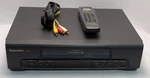 Panasonic Omnivision Vcr PV-7400 Vhs Player/recorder W/ Remote *tested* Used. Price: $78.87.