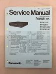 Panasonic PV-4314 4361 Original Service Manual Free Shipping Good. Price: $14.00.