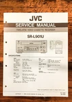 Jvc SR-L901U Vcr Service Manual *original* Unspecified. Price: $19.97.
