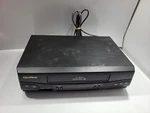 Vintage Quasar VHQ-41M 4-HEAD Omnivision Vhs Vcr Player Black Video Cassette Used. Price: $34.99.