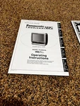 Panasonic Omnivision Vhs Combination Tv Vcr Manuals Used. Price: $9.98.