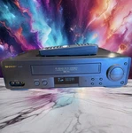 Sharp Model VC-H973 Vcr Vhs Drive Player Recorder With Remote Tested & Cleaned Used. Price: $61.41.