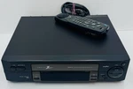 Zenith VRA424 Vhs Vcr Head Hi-fi Plus W Remote & Av Cables Tested Used. Price: $59.99.