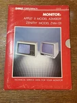 Sams Computerfacts CMT8 Apple Ii A3M0039 Zenith ZVM-131 Monitor Service Manual Good. Price: $59.99.