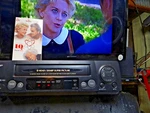 Sharp VC-A411U Vcr Video Cassette Recorder Head Vhs Tested Cable Incl. Used. Price: $42.00.