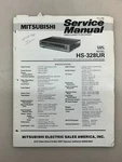 Mitsubishi HS-328UR Original Service Manual Free Shipping Good. Price: $14.00.