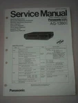 Panasonic Service Manual Vcr AG-1260 -p -k Unspecified. Price: $17.15.