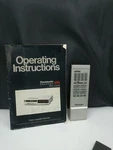 Panasonic Vcr Remote Control VSQS0358 Made Japan For PV-1540 W/instructions Used. Price: $37.99.
