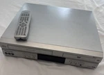 Panasonic PV-D4734S Dvd/vcr/vhs 4-HEAD Hi-fi Combo Player W/remote Recorder Used. Price: $98.79.