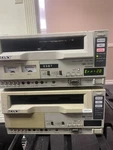 2 Unit Vhs Recorder Sony SVO-965 Parts Not Working For. Price: $189.00.