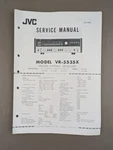 Jvc Model VR-5535X Fm/am Stereo Receiver Service Manual D-2758 Good. Price: $54.95.