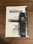 Panasonic VSQS1480 Remote No Batteries Used. Price: $16.00.