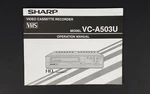 Vtg Sharp VC-A503U Vhs Video Cassette Recorder Owners Manual Vcr Very. Price: $13.60.