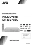 Jvc DR-MV77SU DR-MV78BU Dvd Recorder Owners Instruction Manual Reprint New. Price: $22.24.