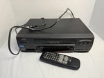 Jvc HR-A51U Hi-fi Vhs Vcr W/ Remote 19 Head For Parts Repair. Price: $20.00.