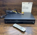 Jvc Model HR-XVC18BU Vcr Vhs Player Works *dvd Does Not* Video Cassette Recorder Used. Price: $22.00.