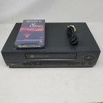 Vintage VG2050, Vhs Video Cassette Recorder With Av Cables And Blank Tape Used. Price: $80.27.