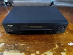 Sharp VC-A593 Vcr Vhs 4-HEAD Hi-fi Stereo Rapid Rewind Player Video Working Used. Price: $40.00.
