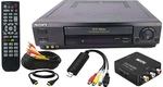 Sony Vcr Vhs Transfer To Dvd Bundle W/ Remote, Av Usb Adapter, Hdmi Used. Price: $279.00.