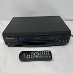 Panasonic PV-V4021 Blue Line Vcr Player 4-HEAD Vhs W/ Remote (tested & Working) Used. Price: $82.50.