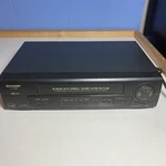 Sharp VC-H800U Vhs 4-HEAD Hifi Vcr Player Tested**no Remote** Used. Price: $49.99.