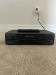 Symphonic SE226D Vcr Video Cassette Recorder Remote Vhs Works Great! Used. Price: $69.00.