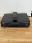 Sharp VC-H992U 4-HEAD Hi-fi Vhs Vcr Tested W/ Remote Used. Price: $53.91.