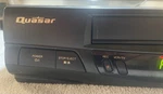 Quasar Vcr Model # VHQ-400 Vhs Player/recorder Turns On No Remote Unspecified. Price: $20.00.