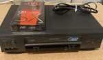 Samsung VR8160 Hi-fi Stereo 4-HEAD Vcr Vhs No Remote Tested + Tape Used. Price: $49.95.