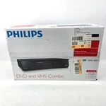 Philips DVP3355V Dvd Vhs Combo Vcr Recorder Player Black New In Box. Price: $299.99.