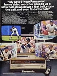 1980 Panasonic PV-1750 Vcr Print Reggie Jackson Baseball **read Descr** Used. Price: $14.77.