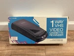 Radio Shack Vhs Video Cassette Rewinder No. 44 - 1200 Auto Stop Used. Price: $59.00.