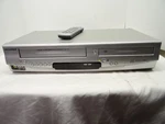 Sylvania DVC860E Dvd Vcr Combo 4-HEAD 19 Micron Hifi Progressive Scan Remote Used. Price: $60.00.