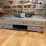 Panasonic PV-D4761 Omnivision Dvd Vcr Combo Player Silver 4-HEAD Hi-fi Stereo Used. Price: $92.11.