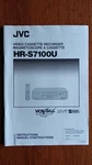 Vintage 1994 Jvc Video Cassette Recorder HR-S7100U Instruction Manual Very. Price: $25.00.