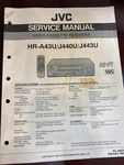 Jvc HR-A43U HR-J440U HR-J443U Repair Service Manual Usa 1569 1042 *original** Very. Price: $29.99.