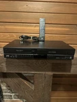 Jvc DR-MV80B Dual Dvd Recorder & Vcr Video Player Tested! No Remote! Used. Price: $125.00.