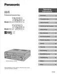 Panasonic AG-7350 AG-7150 Vtr Owners Instruction Manual Brand. Price: $22.24.